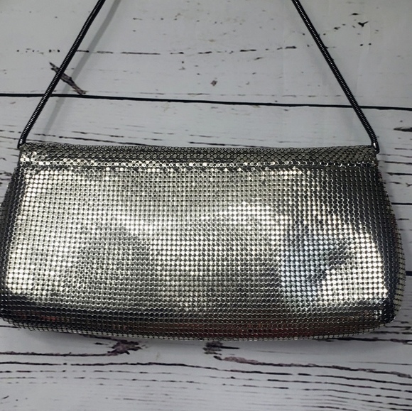 Whiting and davis metal mesh handbag - Picture 3 of 5